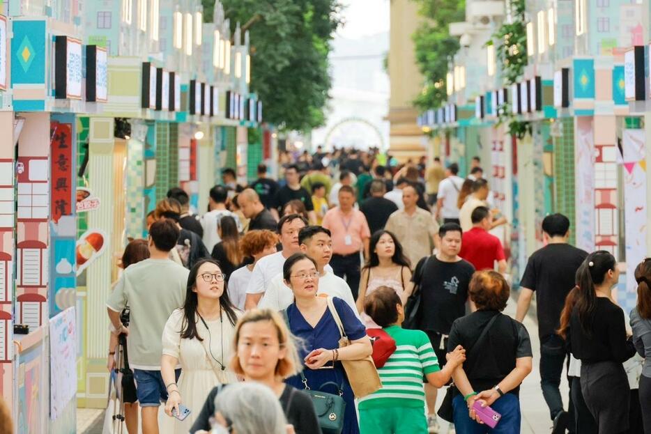 初開催となる「マカオ国際美食都市カーニバル」会場の様子（写真：MGTO）