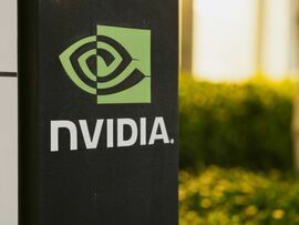 <p>Nvidia headquarters in Santa Clara, California, US. </p>