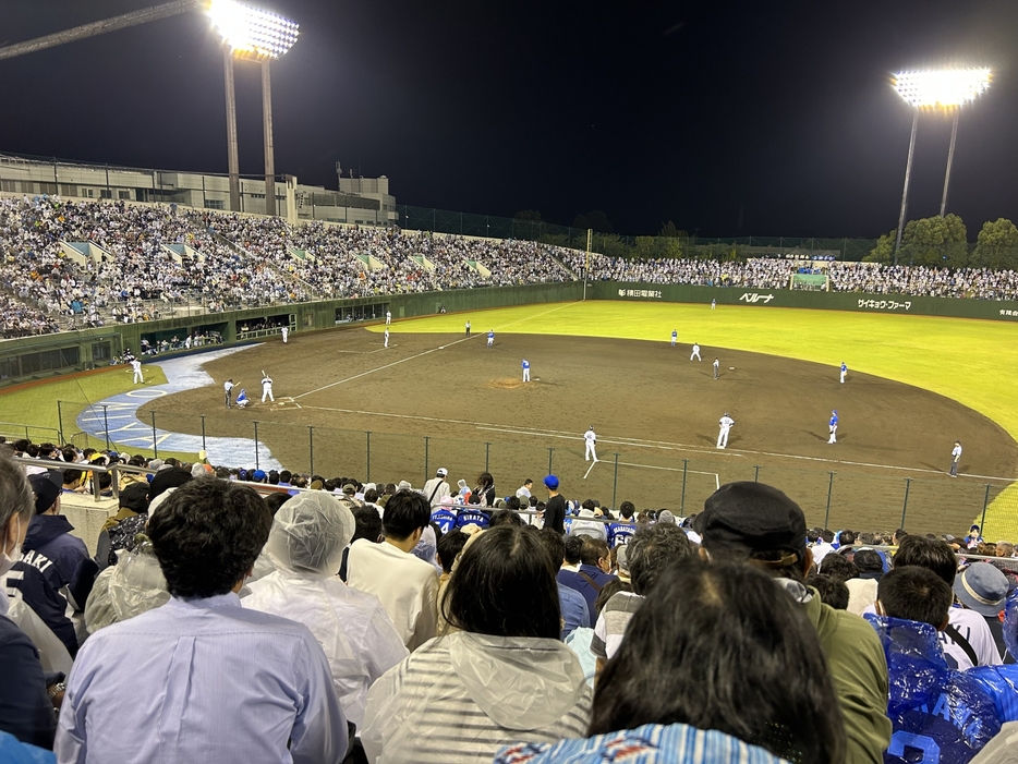 埼玉県営大宮球場での交流戦（2023年）