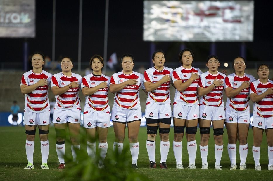 6月14日のフィジー戦前。試合は24-15で勝利した©️JRFU