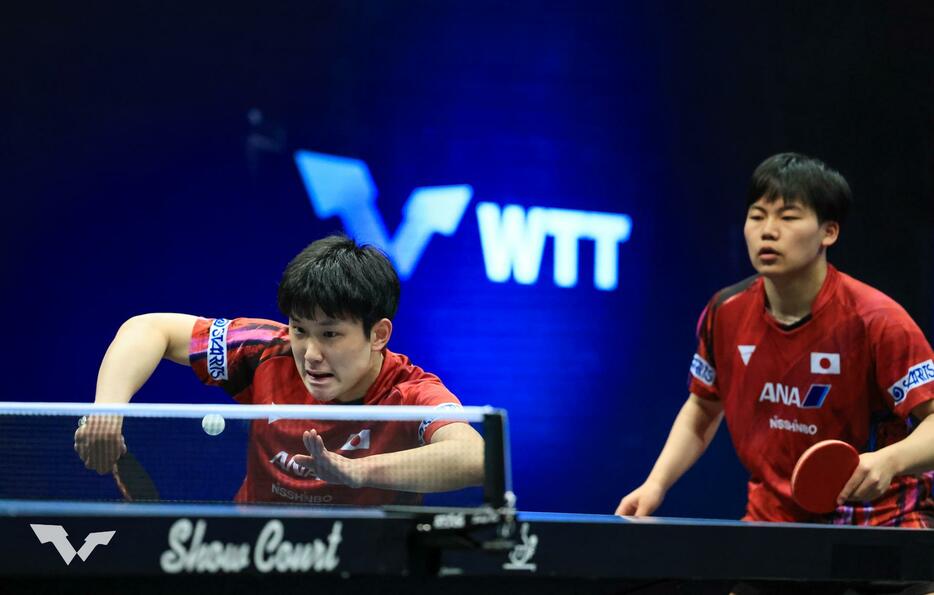 張本智和・松島輝空 Photo:World Table Tennis
