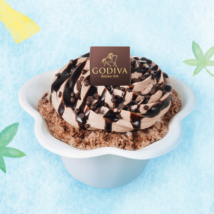“ゴディバのチョコレートかき氷”（900円）