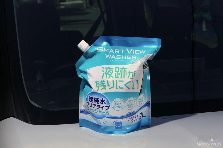 SMART VIEW『ウォッシャー超純水クリアタイプ G-152（実勢価格：700円前後/税込）』