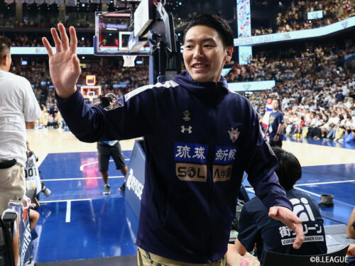 契約満了による退団が発表された田代直希 [写真]＝B.LEAGUE