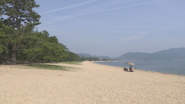 津田の松原海水浴場