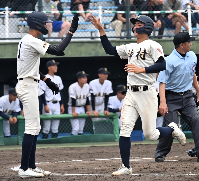 神村学園4点目得点シーン