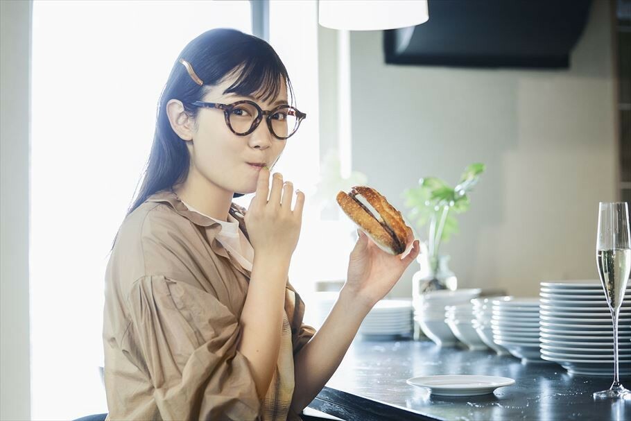 焼きたての絶品クレープ。テイクアウトのあんバターサンドも