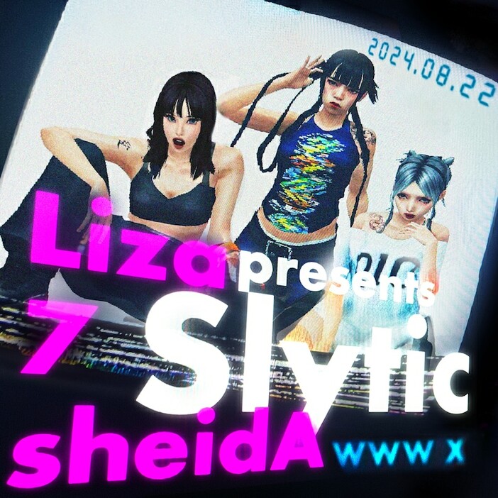 「Liza presents Slytic」告知ビジュアル