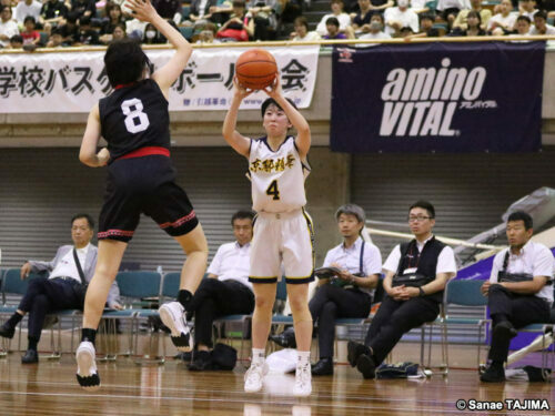 決勝でチーム最多タイ13得点を挙げた林咲良［写真］＝田島早苗