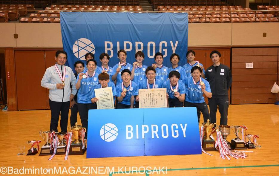 2年ぶり7回目の頂点に立ったBIPROGY