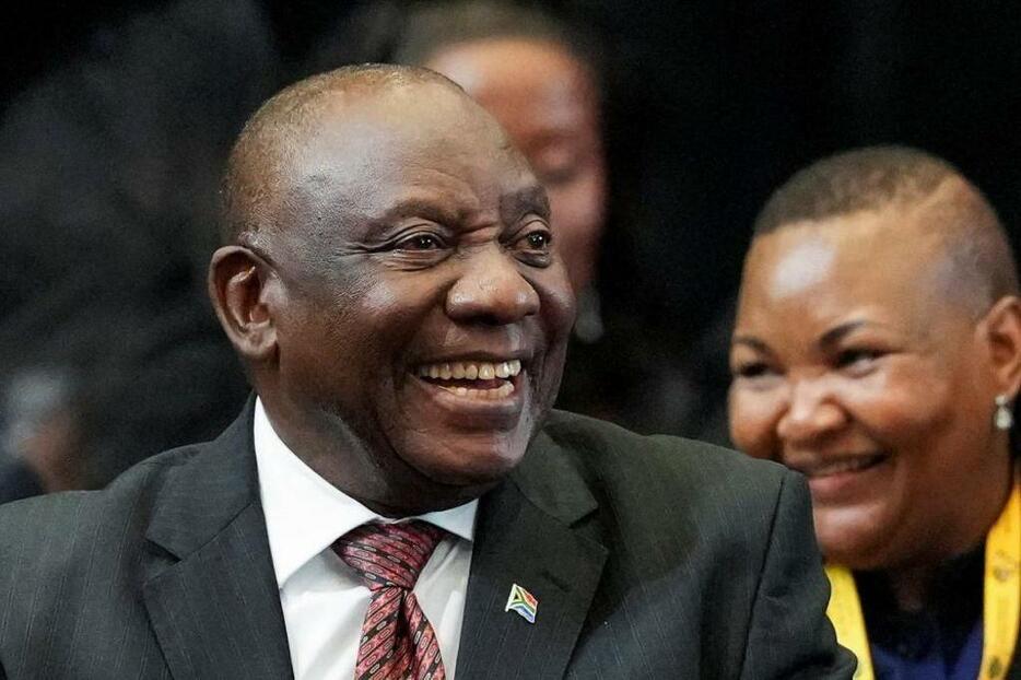ラマポーザ大統領が続投、連立政権樹立で合意　南アフリカ