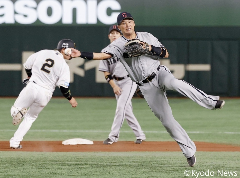 巨人・吉川尚輝 (C)Kyodo News