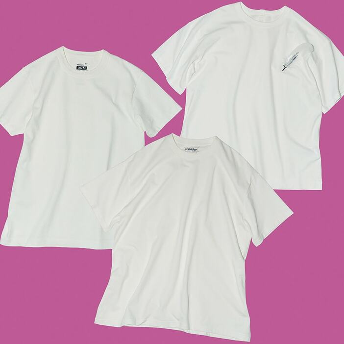 シロティ、ヨシオクボ、ブローダー。至高の“白Tシャツ”をデザイナー自ら熱弁！
