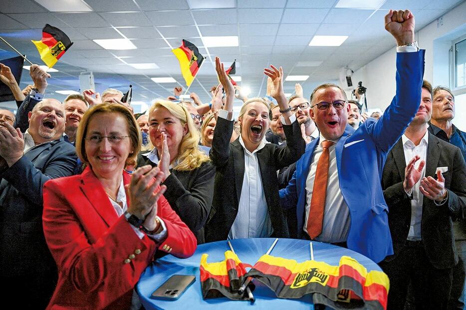 ドイツでも極右政党「ドイツのための選択肢（AfD）」が躍進　ANNEGRET HILSE-REUTERS