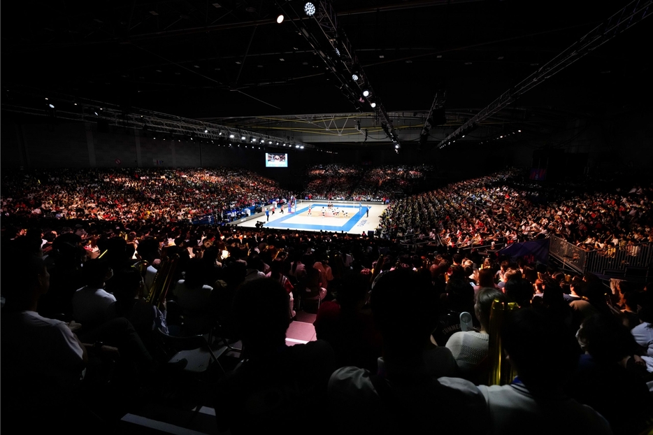 パリ2024オリンピックのバレーボール女子に出場する12チームが決定した【写真：Volleyball-World】