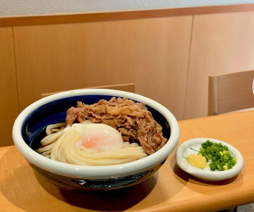 「温玉牛肉ぶっかけ」1,150円