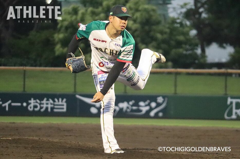 11日神奈川フューチャードリームス戦に先発予定の栃木ゴールデンブレーブス中山貴史投手