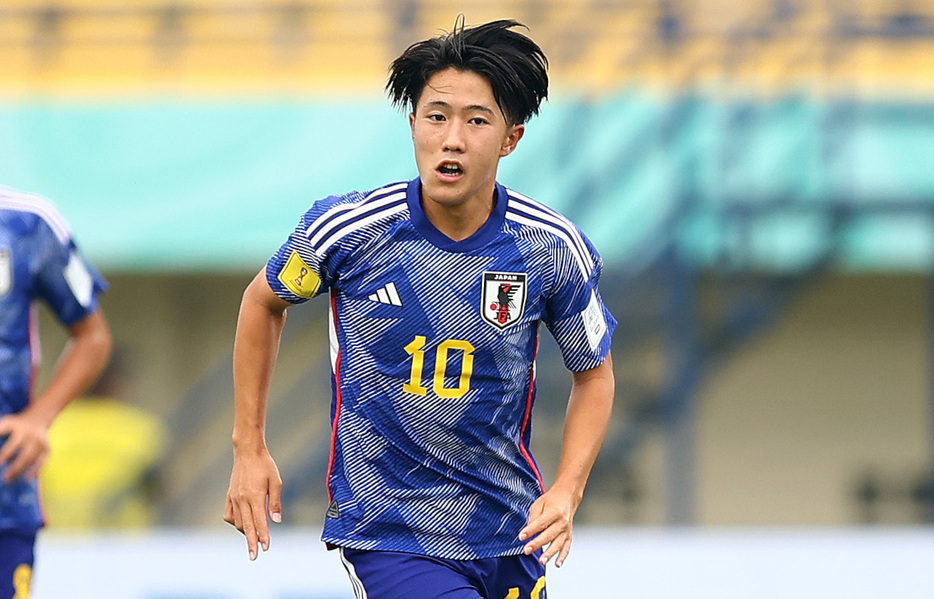 U-19日本代表から離脱となった佐藤龍之介