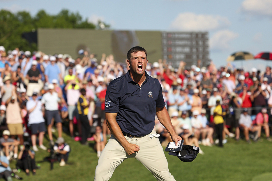 歴代優勝大会の次週「全米オープン」へ弾みをつけたいデシャンボー(Scott Taetsch/PGA of America via Getty Images) ※撮影は2024年「全米プロ」