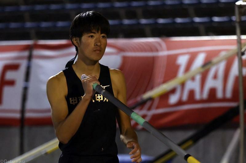 昨年のU18大会男子棒高跳で優勝している谷口海斗