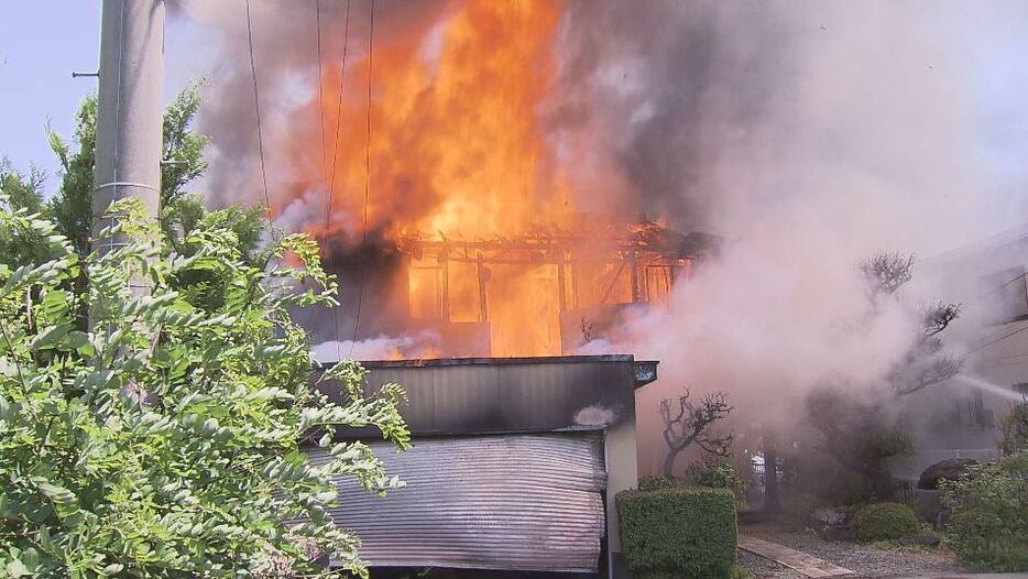 住宅火災（長野市　5月）