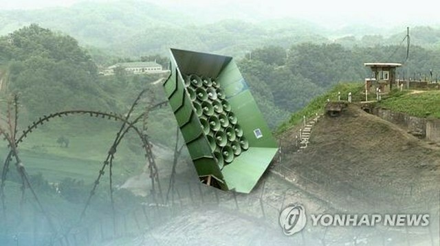 韓国政府が汚物風船など北朝鮮の相次ぐ挑発への対応として、拡声器による対北朝鮮放送の再開を検討しているようだ＝（聯合ニュースTV）