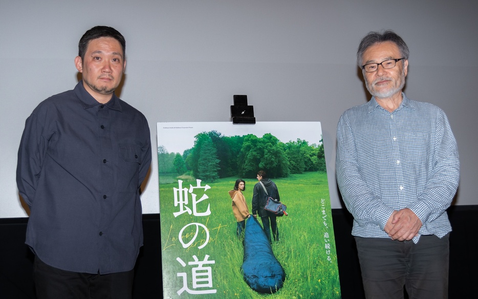 『蛇の道』公開記念トークイベントに、黒沢清と濱口竜介が登壇！