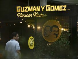 A Guzman y Gomez restaurant in Sydney. Photographer: Brent Lewin/Bloomberg