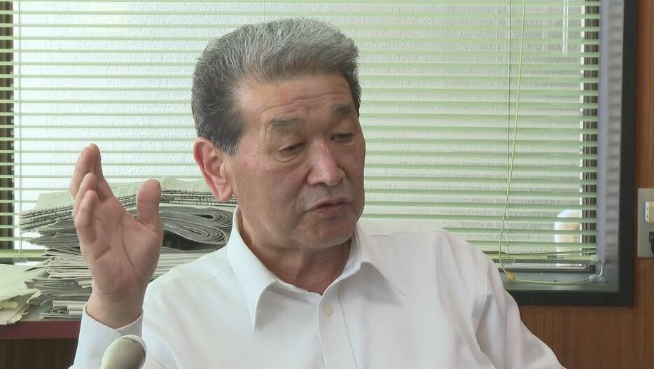 阿南町・勝野一成町長