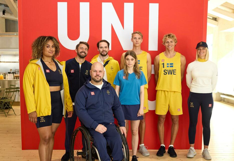 「ユニクロ チーム スウェーデン」 Photo provided by Sweden Olympic and Paralympic Committees