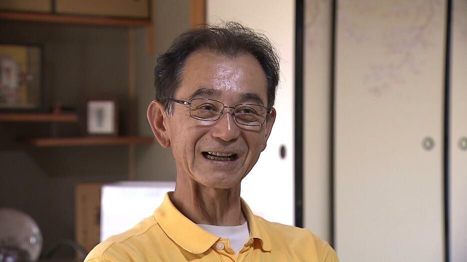 軒先カフェ　豊田信寿さん（58）