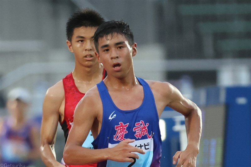 男子5000m競歩で優勝した楠岡史朗（写真は23年インターハイ）