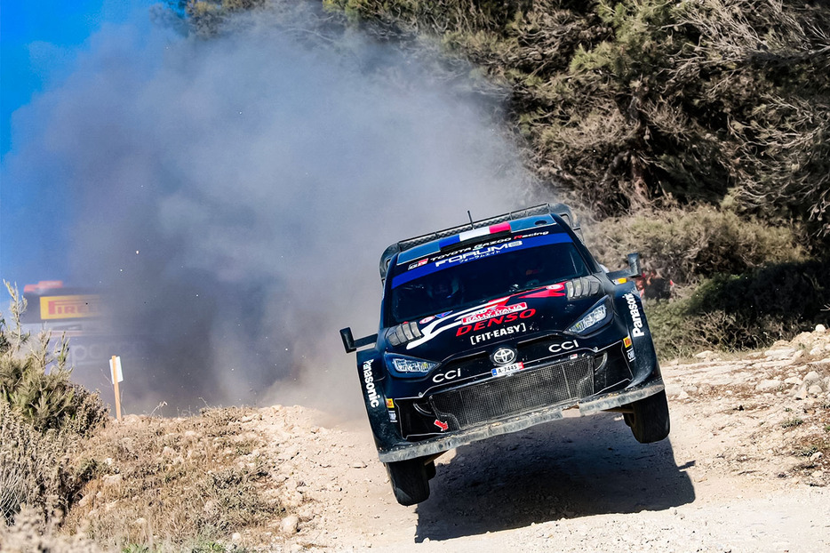 2024年WRC第6戦ラリー・イタリア・サルディニア　セバスチャン・オジエ（トヨタGRヤリス・ラリー1）