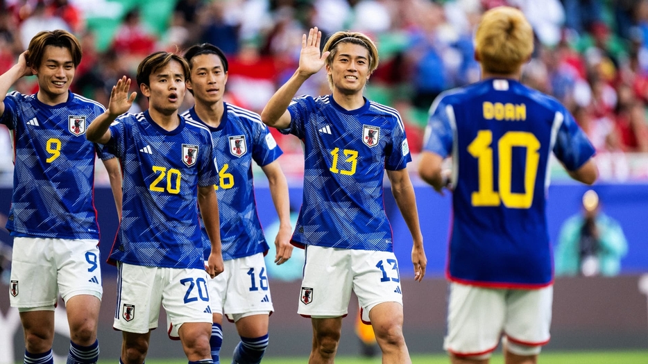 この日も2ゴールの活躍を見せた中村敬斗(C)GettyImages