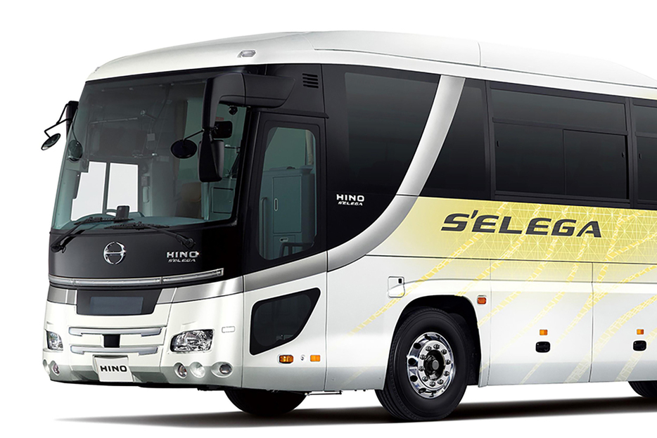 日野の大型観光バスである「セレガ」がマイナーチェンジを実施した。