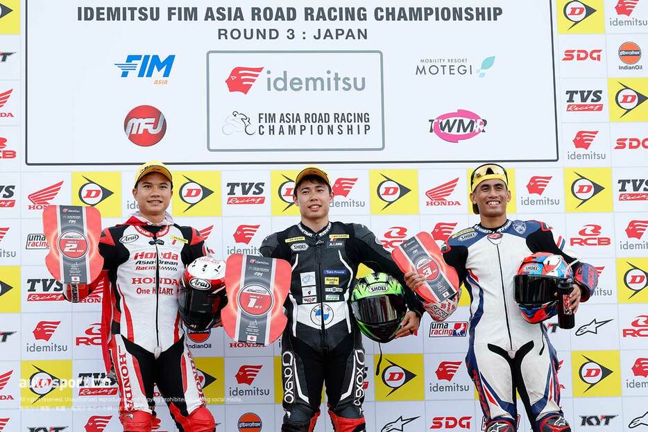 ASB1000 レース1：優勝を飾った西村硝（TKKR BMW Racing Team）／2024FIMアジアロード第3戦日本ラウンド