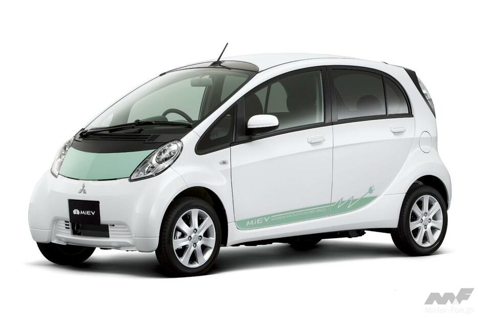 2010年にデビューした量産初の電気自動車「i-MiEV」