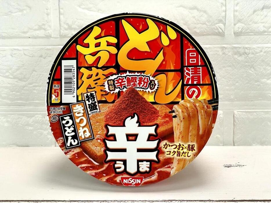 日清食品 「日清の辛どん兵衛 特盛きつねうどん」