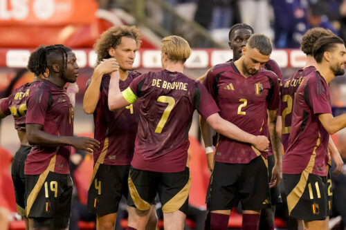 2－0で勝利したベルギー代表 [写真]=Getty Images