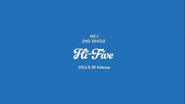 ME:I 2ND SINGLE『Hi Five』（C）LAPONE GIRLS