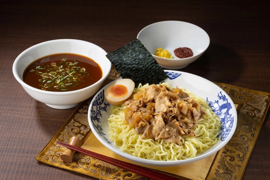 バーミヤン 「肉盛りつけ麺」