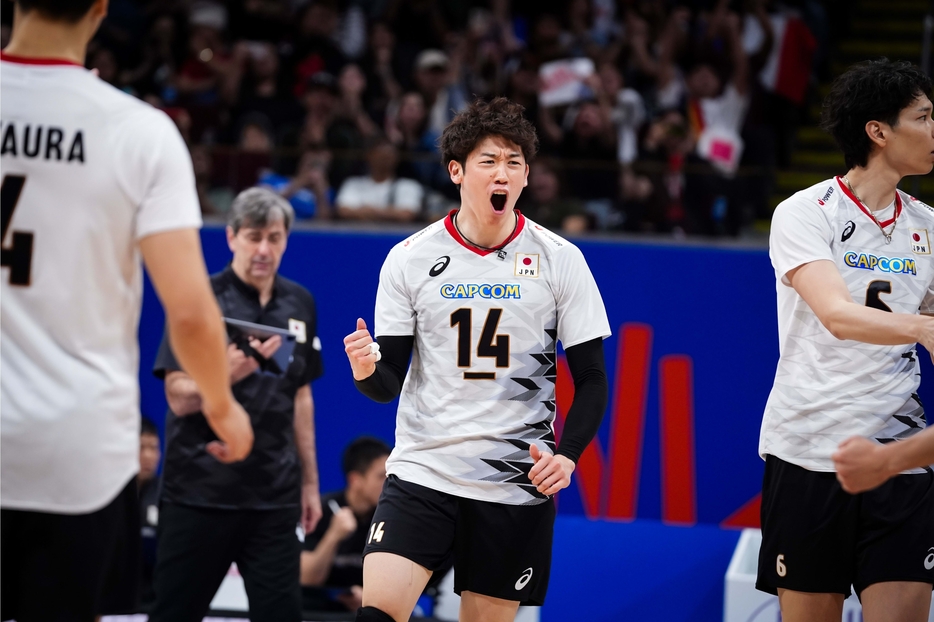 石川祐希（男子日本代表）【写真：Volleyball World】
