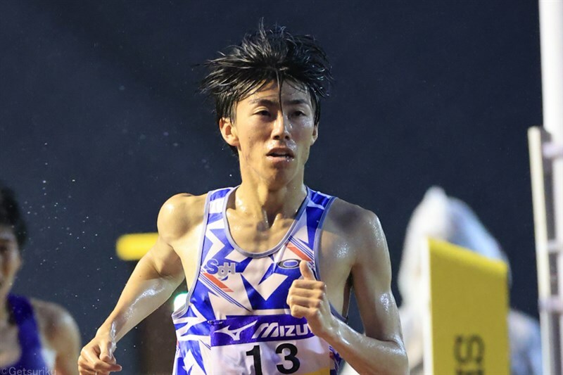 大会新で優勝した近藤幸太郎（写真は4月の織田記念）