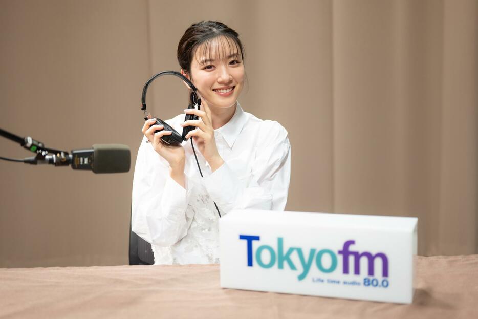 TOKYO FMの新番組でパーソナリティーを務める永野芽郁さん＝TOKYO FM提供