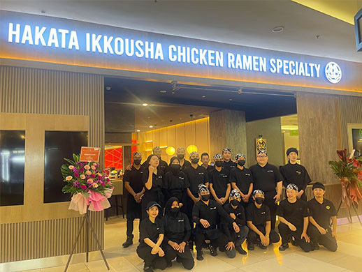 ウインズジャパンホールディングスは、「博多一幸舎」のマレーシア２号店をオープンした＝プトラジャヤ（同社提供）