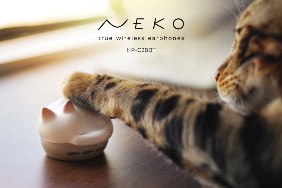 『NEKO true wireless earphones HP-C28BT』