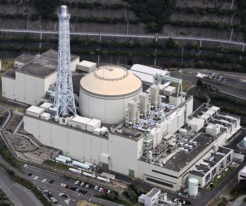 日本原子力研究開発機構の高速増殖原型炉もんじゅ＝2023年、福井県敦賀市