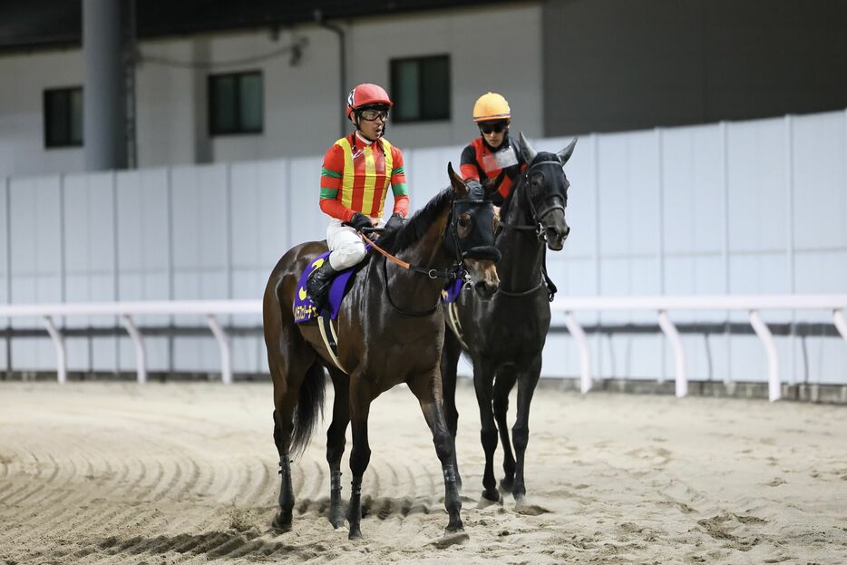 関東オークス・イゾラフェリーチェと戸崎圭太騎手 (C)Hiroki Homma