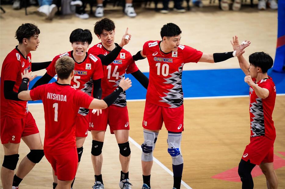 男子日本代表【写真：Volleyball World】【写真：Volleyball World】