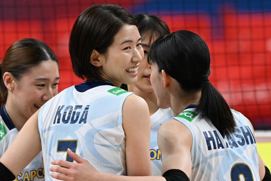 バレー女子日本代表は世界一には届かず。それでも堂々の銀メダルだ(C)Getty Images